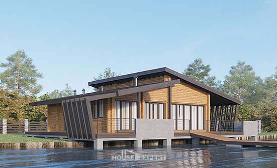 100-007-П Проект бани из дерева Рузаевка | Проекты домов от House Expert
