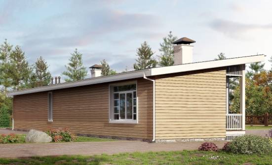 110-004-Л Проект бани из кирпича Саранск | Проекты домов от House Expert