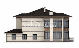 345-001-П Проект двухэтажного дома, уютный дом из бризолита, Ковылкино